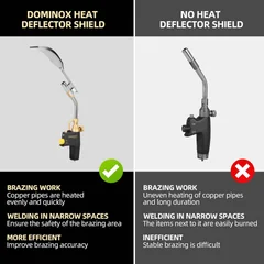 DOMINOX 212JF Stainless Heat Deflector Shield, thumbnail 2