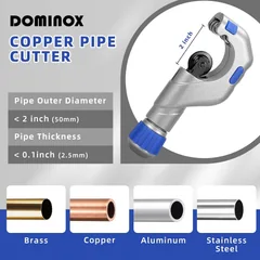 DOMINOX CT-650 Tubing Cutter with Deburring Tool, thumbnail 2
