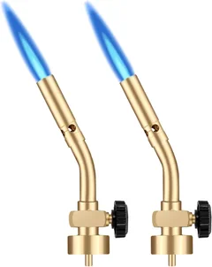 DOMINOX DM-011PRO Brass Propane Torch, Pack of 2