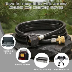 DOMINOX DM-022 Propane Torch with 5 ft Hose, thumbnail 2