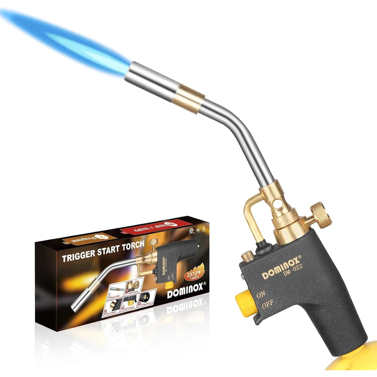 DOMINOX DM-022 Trigger-Start Propane Torch, photo 1 of 6