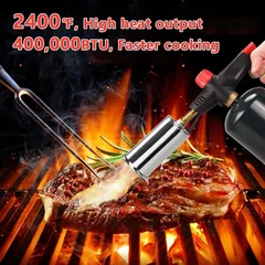 DOMINOX DM-PV666 Propane Grill and Cooking Torch, thumbnail 6