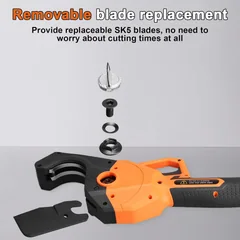 DOMINOX FBEPC-50 18V Electric PVC Pipe Cutter, up to 1-1/2 in, thumbnail 6