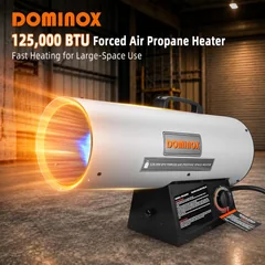 DOMINOX FM-G100A 125,000 BTU Forced-Air Propane Heater, thumbnail 2