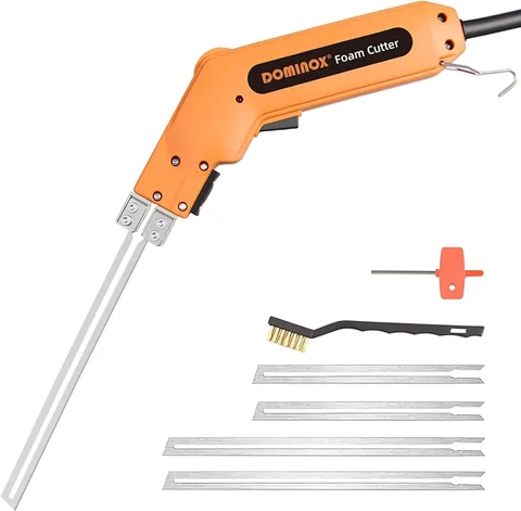 DOMINOX KD-5H Hot Knife Foam Cutter Kit with 4 Blades