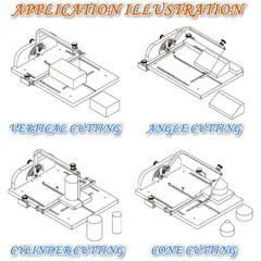 DOMINOX KD-6 Tabletop Hot Wire Foam Cutter, thumbnail 3
