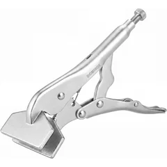 DOMINOX SNK-10108 Flat-Jaw Sheet Metal Locking Pliers, 8 in, thumbnail 1