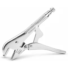 DOMINOX SNK-10610 Straight-Jaw Locking Pliers, 10 in, thumbnail 1